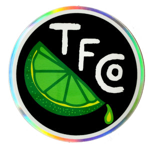 TFCo Lime Life Holo Sticker