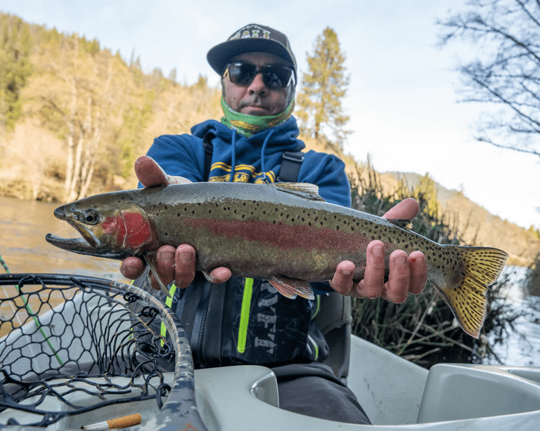 And now steelhead seaon is here...Trinity River January 13-22, 2025