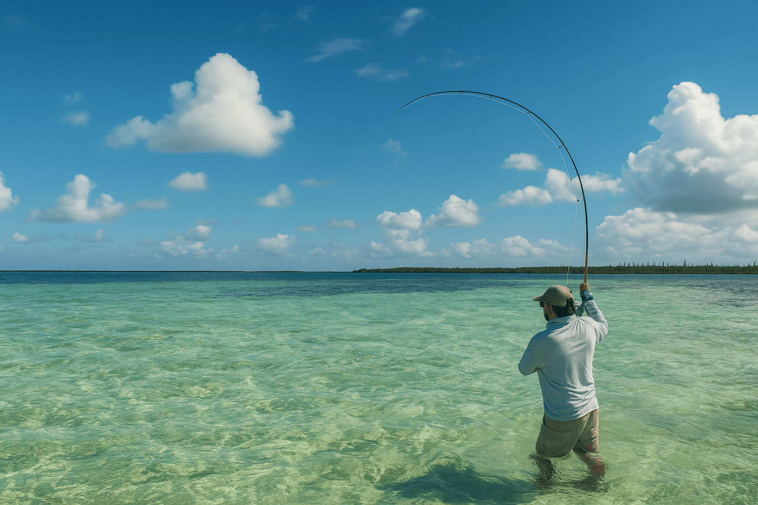 Flats fishing in the Carribean by Taco Fly Co